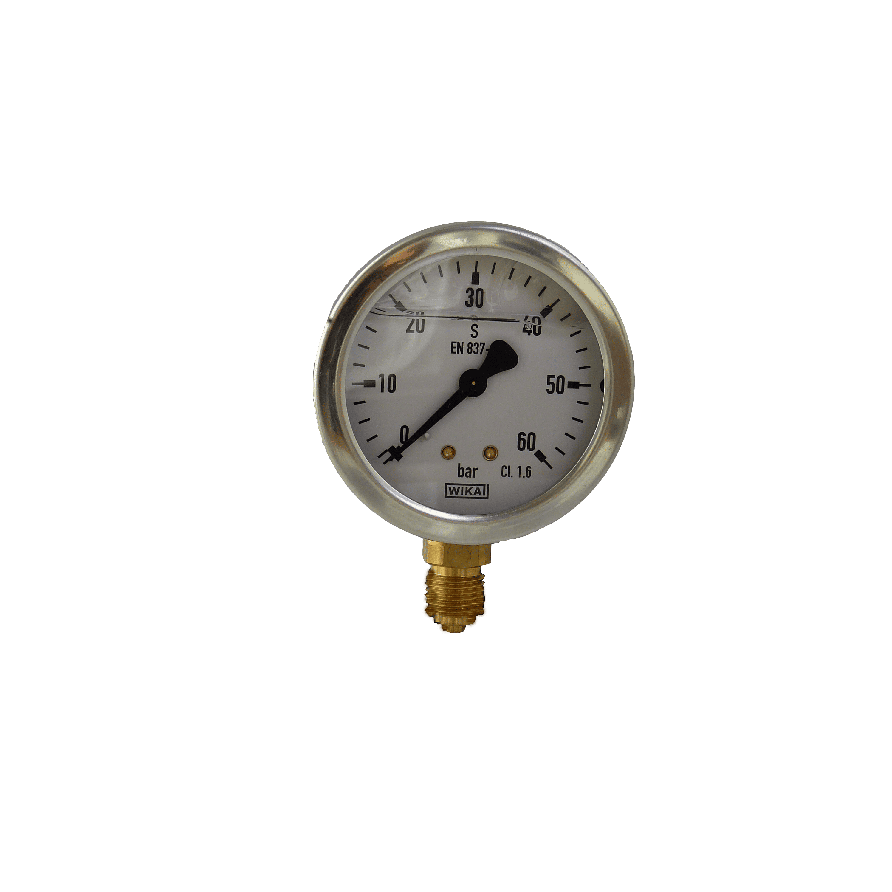 Manometer 63 0-60 bar 1/4" unten "Logo Hersteller"