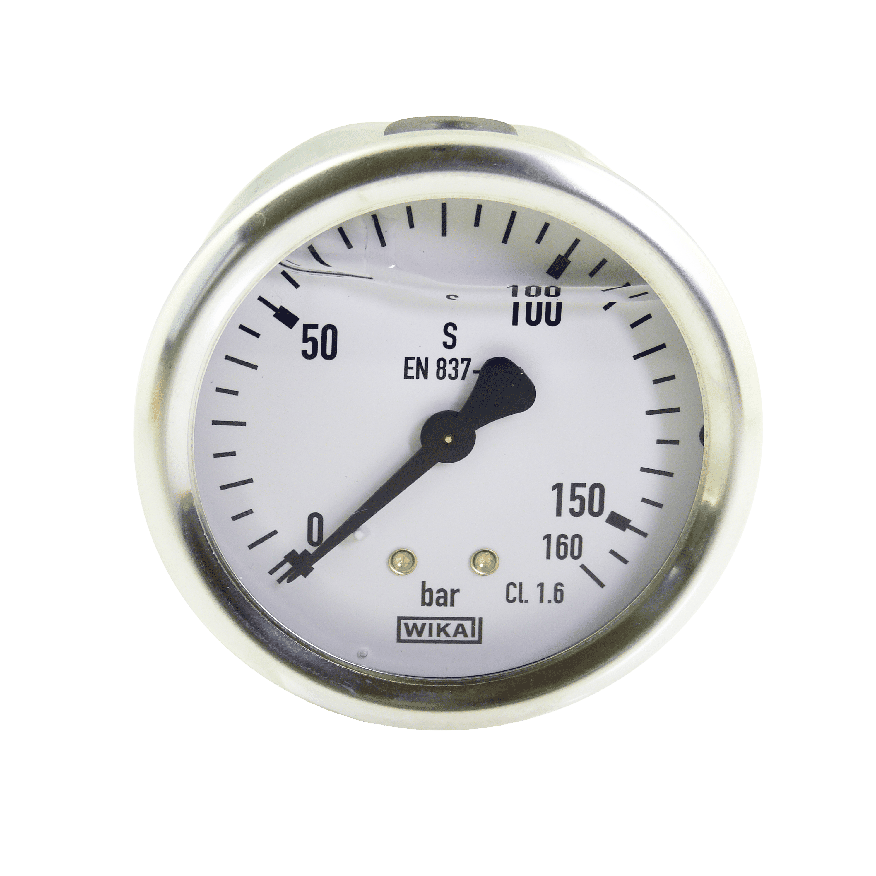 Manometer 50 0-6 bar 1/4" hinten "Logo Hersteller"