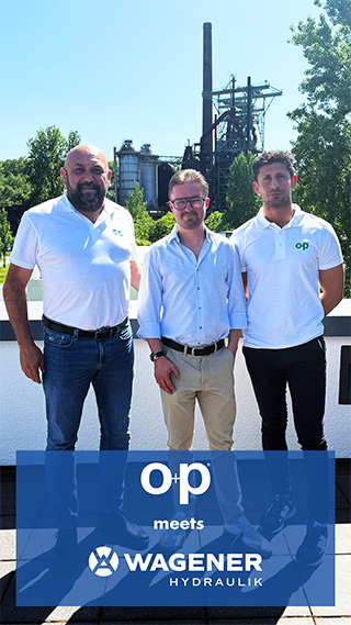 O+P besucht Wagener Hydraulik