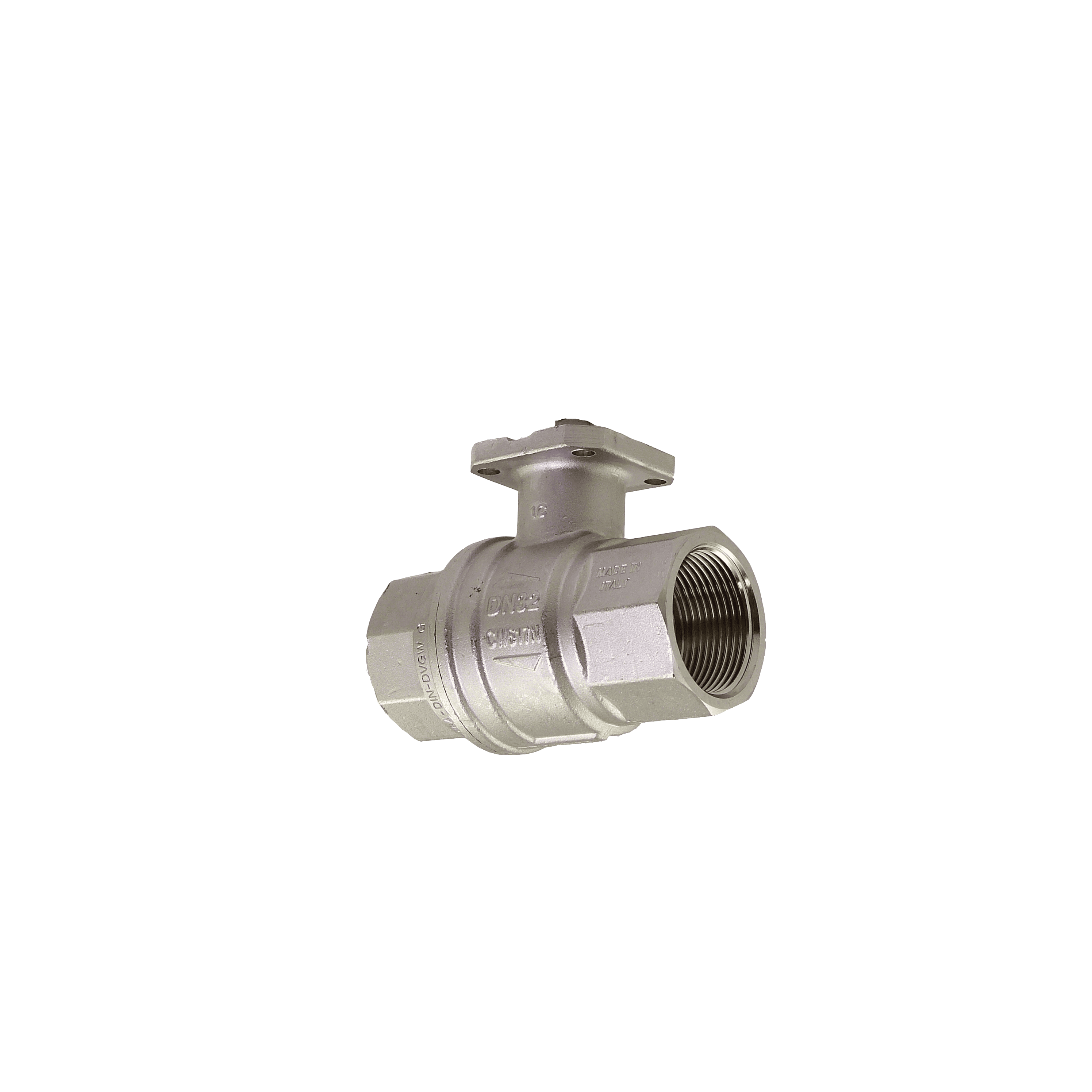 Messing-Kugelhahn G 1-1/4" IG/IG DVGW