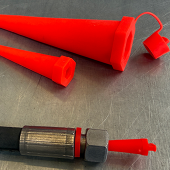 STOPPFIXX  Wartungsstopfen S, M, L – Die signalrote 3-in-1-Lösung für saubere Wartung und schnelle Reparaturen 